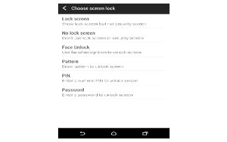 How To Use Screen Lock Settings - HTC One M8
