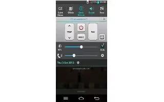 How To Use QuickRemote - LG G Pro 2