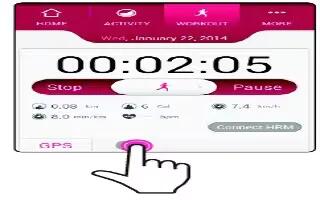 How To Use Music App – LG Lifeband Touch
