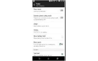 How To Use Power Saving Mode – HTC One M8