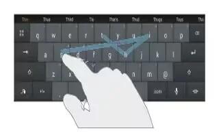How To Enter Text Using Swype - Samsung Galaxy Tab 4