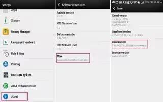 How To Update Software – HTC One M8