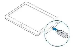 How To Charge Battery - Samsung Galaxy Tab S