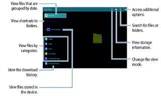 How To Use My Files - Samsung Galaxy Tab S