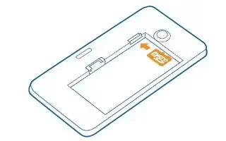 How To Insert Memory Card – Nokia Lumia 635