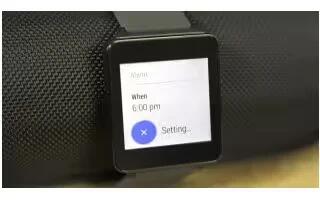 How To Set Alarm – LG G Watch