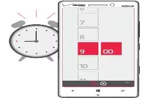 How To Use Alarm – Nokia Lumia Icon