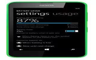 How To Improve Battery Life – Nokia Lumia 635