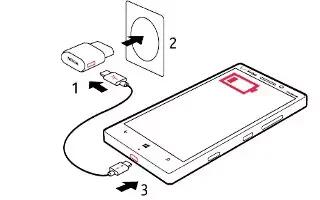 How To Charge Battery - Nokia Lumia Icon