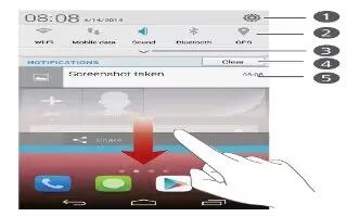 How To Use Notification Panel – Huawei Ascend P7