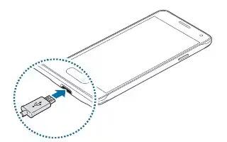 How To Charge Battery - Samsung Galaxy Alpha