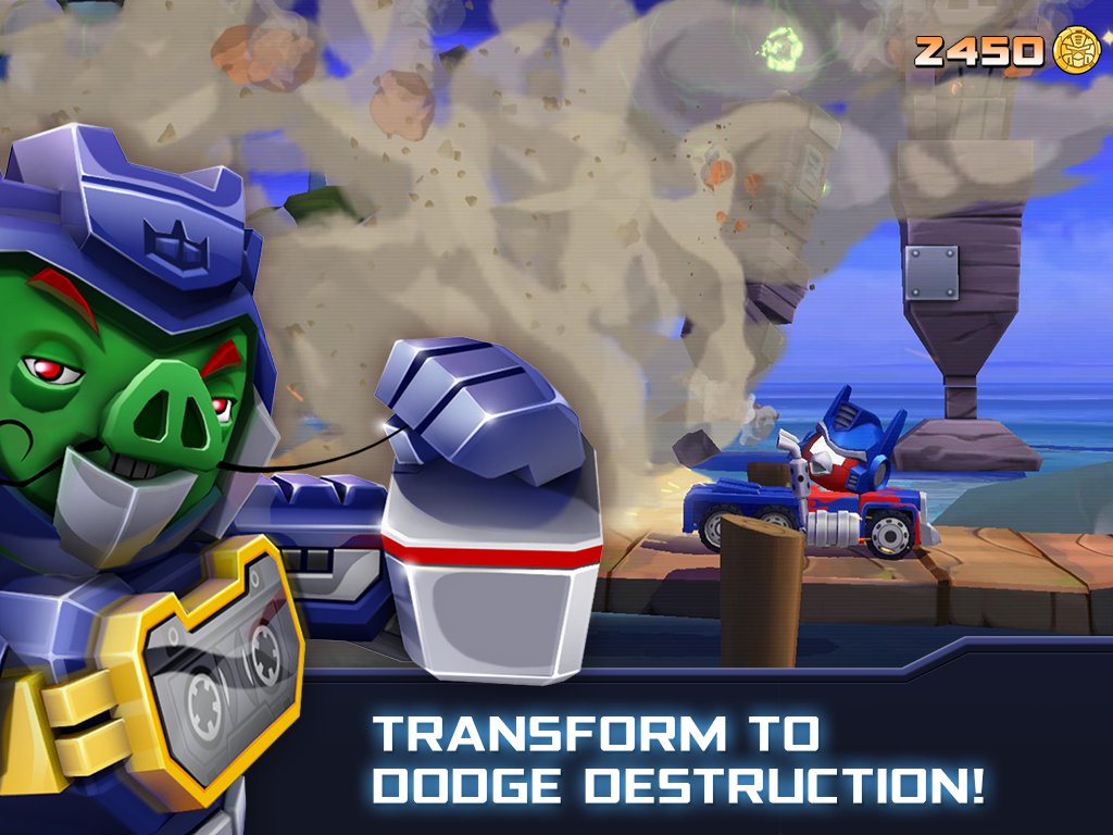 Angry Birds Transformers Now Available On Play Store