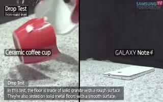 Samsung Does Drop Test On Galaxy Note 4