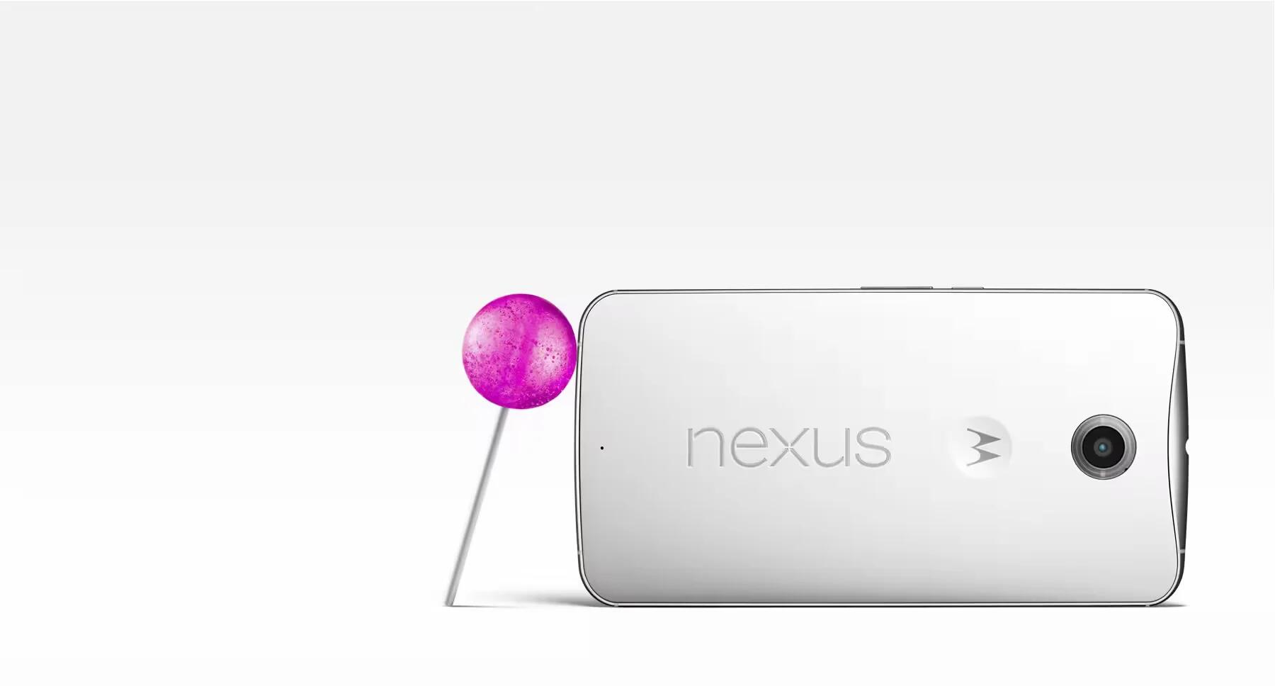 Google Unveils Nexus 6 With Lollipop