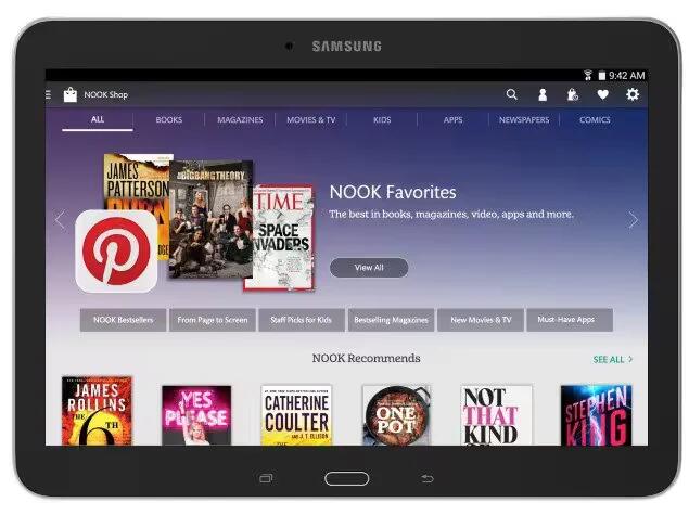 Samsung Galaxy Tab 4 10.1 Nook Is Ready For Release