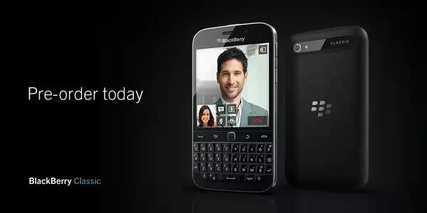 Blackberry Classic Pre-Orders Now Open