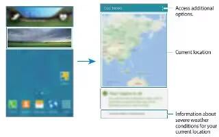 How To Use Weather Notifications – Samsung Galaxy Alpha