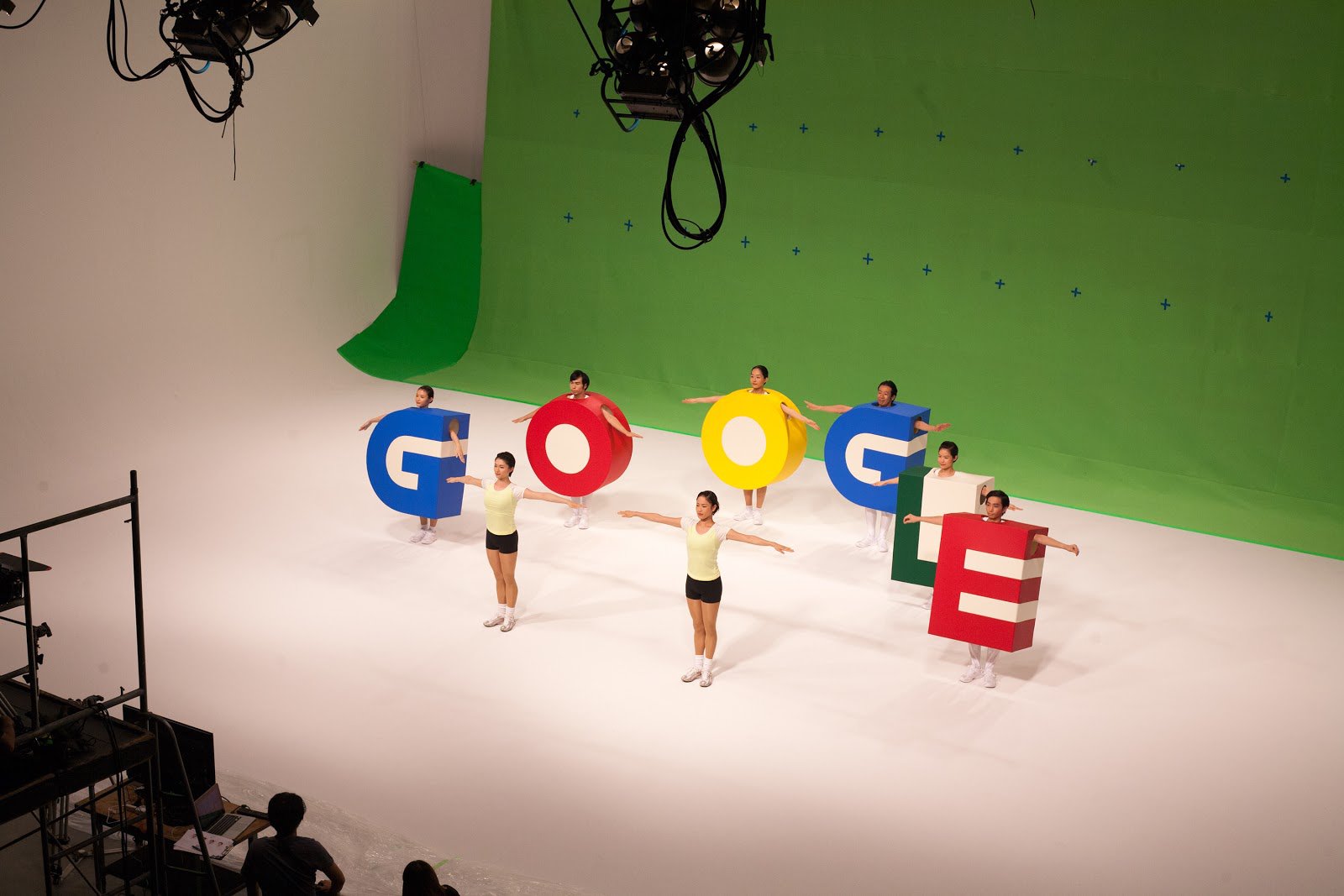 Google Doodle Gets Fit In Japan