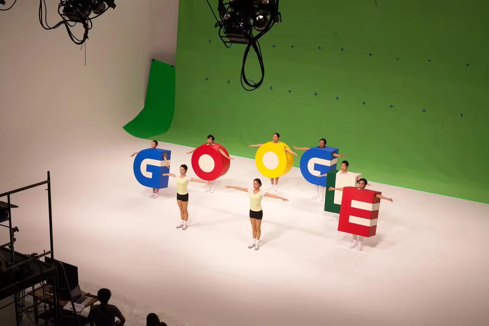 Google Doodle Gets Fit In Japan