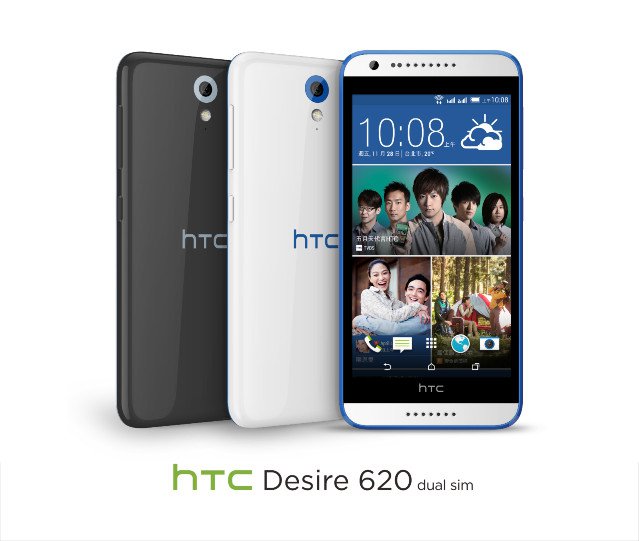 HTC Launches Dual SIM Desire 620 And Desire 620 G Android Smartphones