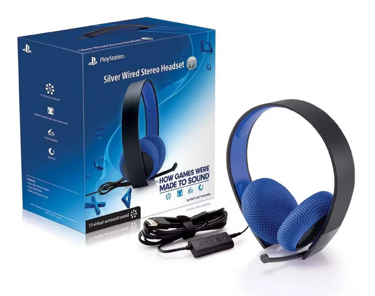 Sony’s New PS4 Silver Lined Headset Available Now For $70