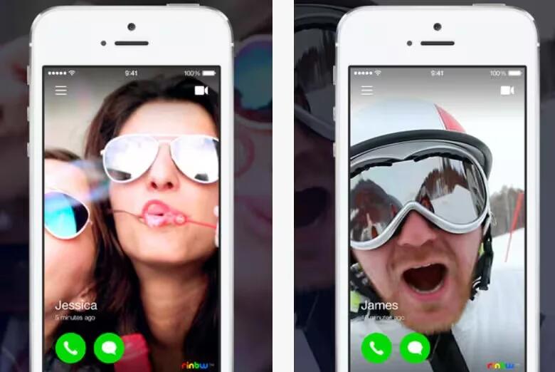 Rinbw A Video Based Contacts App For iOS