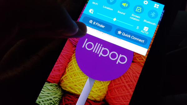 Leaked Pics Reveal Android 5.0 Lollipop On Galaxy Note 4