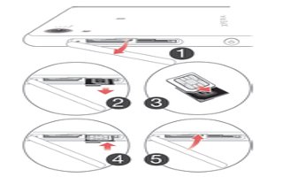 How To Insert SIM Card On Sony Xperia Z3