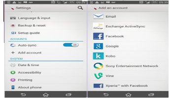 How To Setup Google Account On Sony Xperia Z3