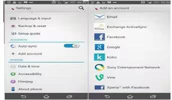 How To Setup Google Account On Sony Xperia Z3