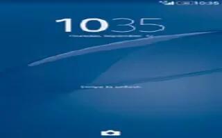 How To Use Lock Screen On Sony Xperia Z3