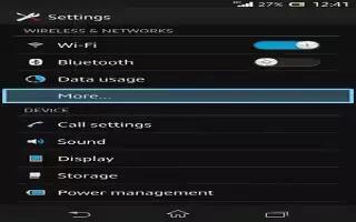 How To Select Mobile Networks On Sony Xperia Z3