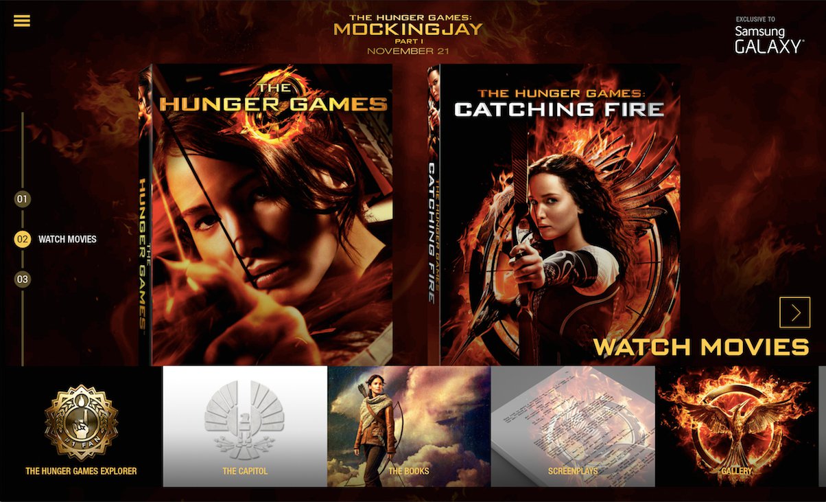 Selected Samsung Galaxy Users Can Get Hunger Games 1 & 2 Free