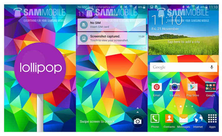 Android Lollipop Update For Galaxy S5 In More European Countries