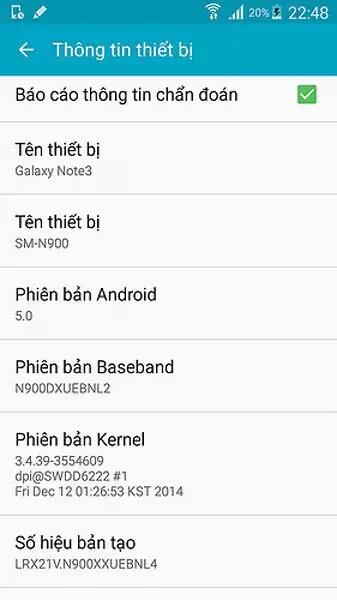 Samsung Galaxy Note 3 Lollipop Beta ROM Leaked