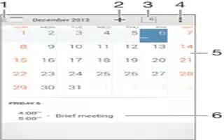 How To Use Calendar App On Sony Xperia Z3