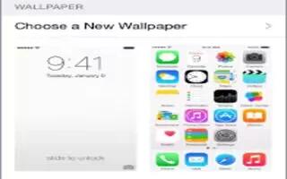 How To Change Wallpaper On iPhone 6