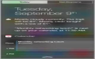 How To Use Notification Center On iPhone 6