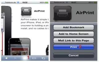 How To Print With AirPrint On iPhone 6