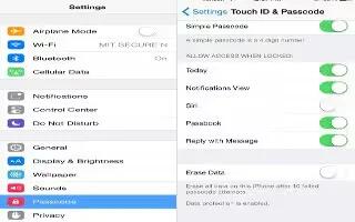 How To Use Security Features On iPhone 6