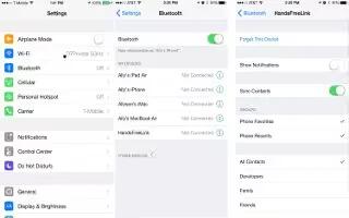 How To Use Bluetooth Devices On iPhone 6