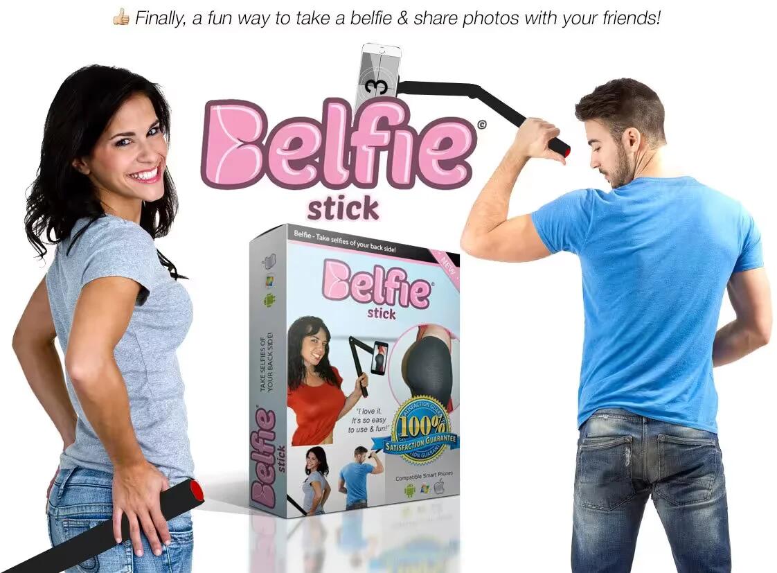 Take Butt Selfie Using Belfie Stick