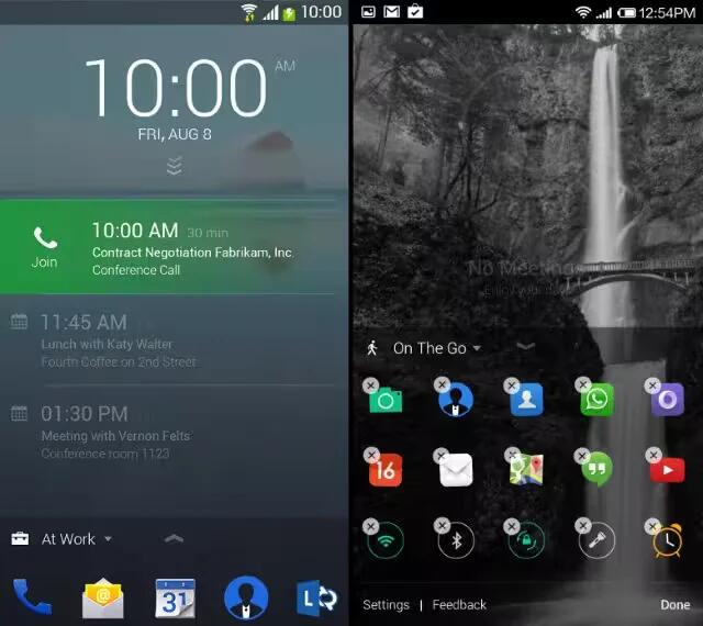 Microsoft’s Android Lock Screen Now Shows Music And Online Chats
