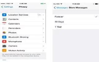 How To Use Privacy Settings On iPhone 6 Plus