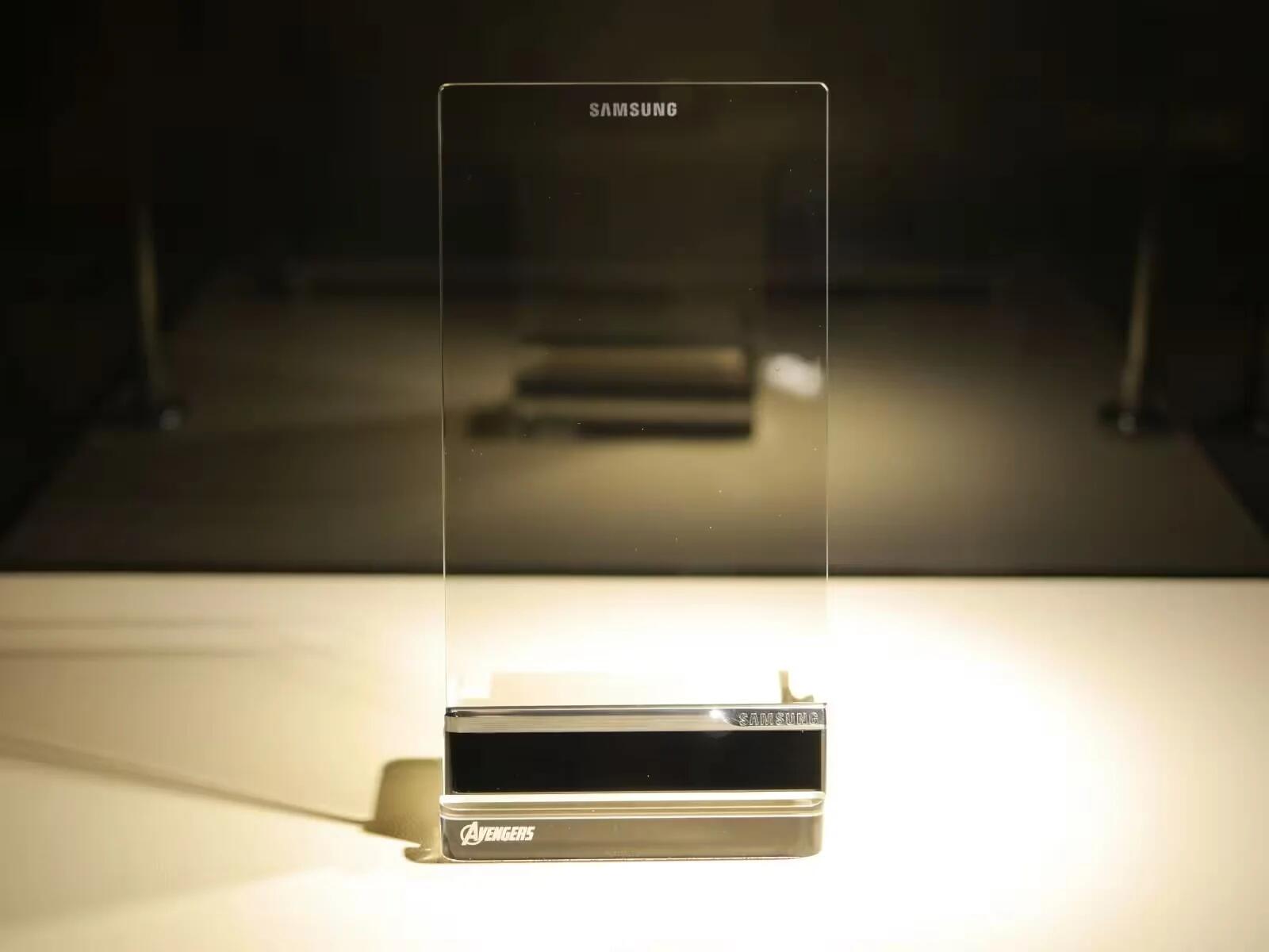 Samsung Developed A Transparent Smartphone