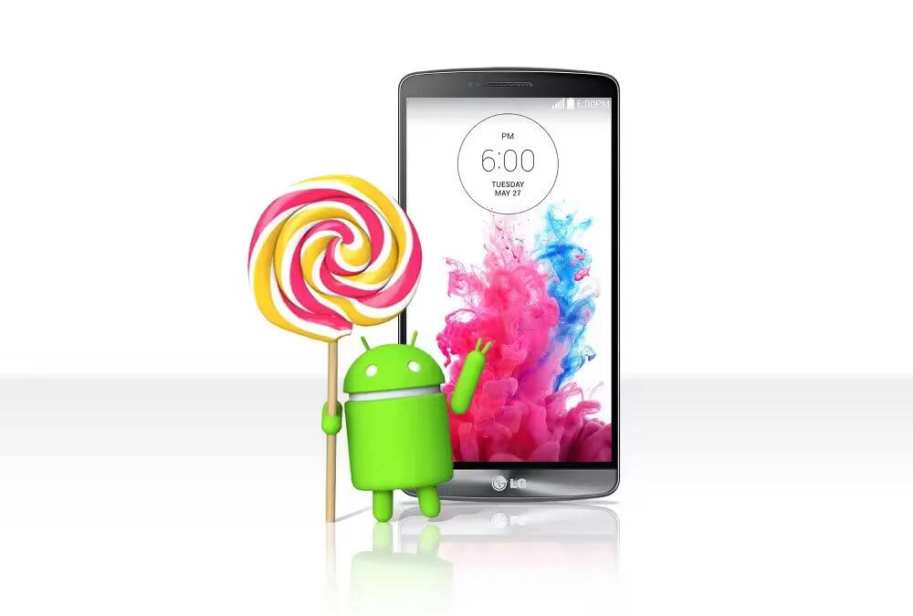 Sprint LG G3 Now Got Android Lollipop OTA