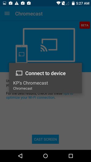 How To Use Chromecast - Android Lollipop
