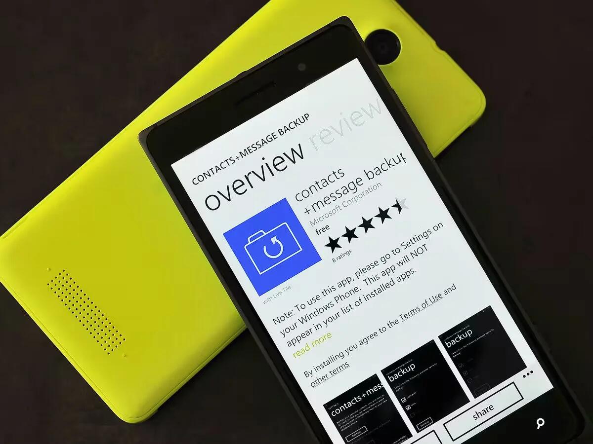 Microsoft’s Contacts+Message Backup App For Windows Phone Released