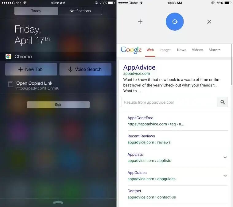 Google Chrome For iOS