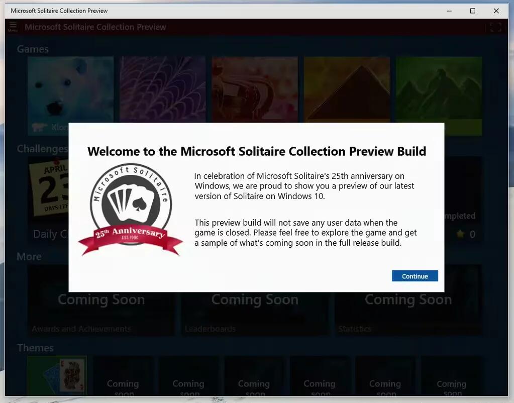 Solitaire Will Make Its Return In Windows 10